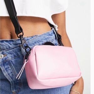 RAINS Box Bag W3 Candy Pink #14100 Crossbody Bag